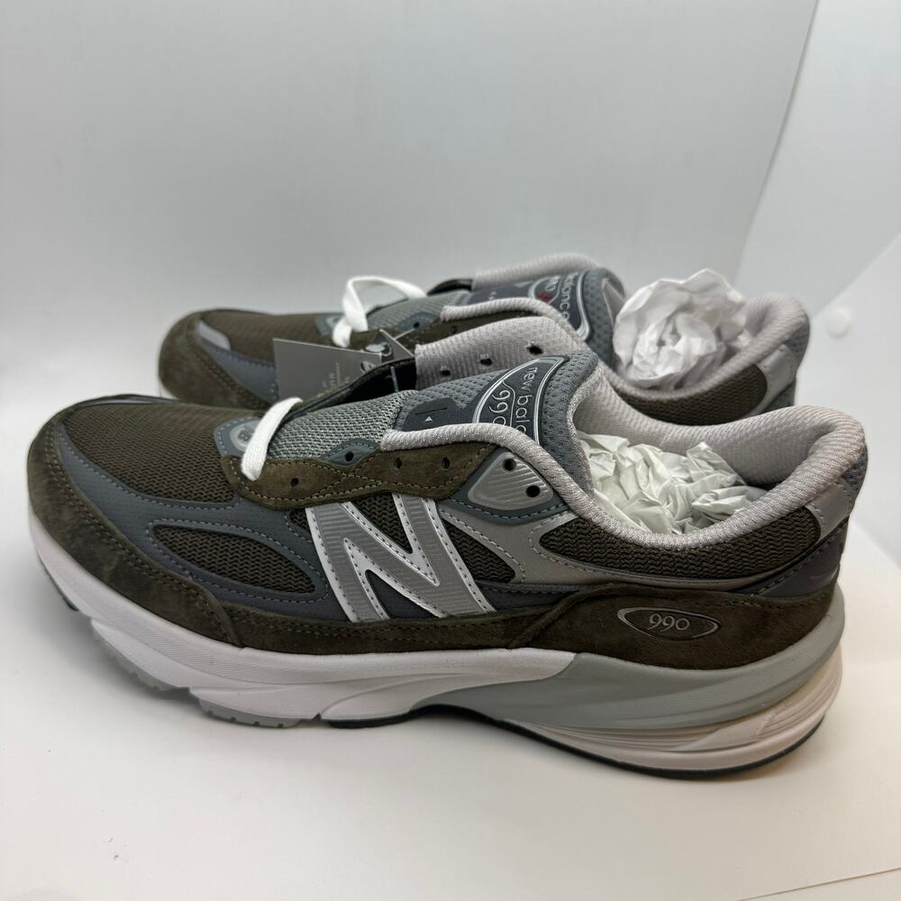 New Balance 990v6 MiUSA True Sneakers Men's US 8 Camo White Low Top U990OG6